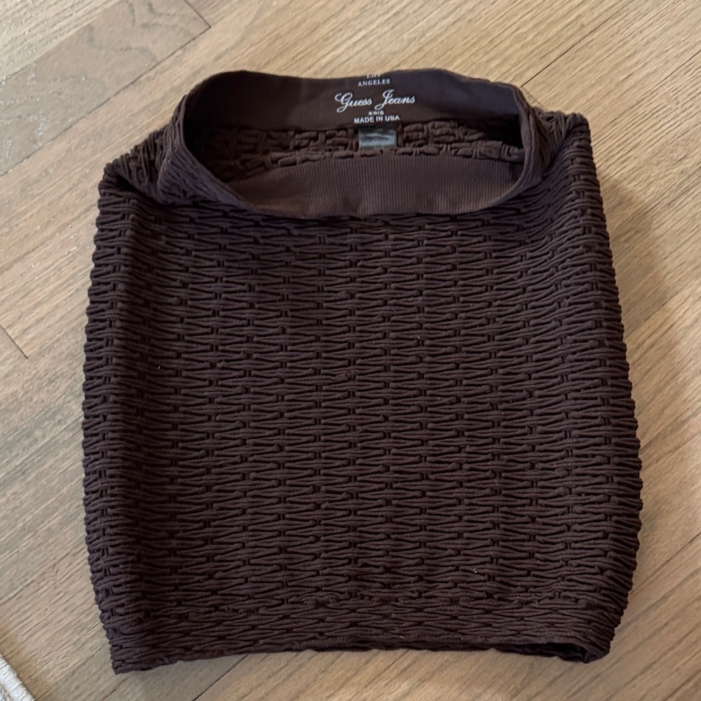 Guess Brown mini skirt